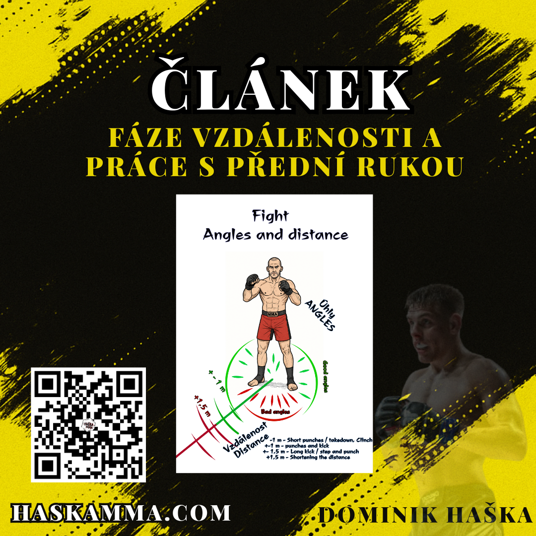 Přečtete si více ze článku Fáze vzdálenosti a práce přední rukou pro MMA striking