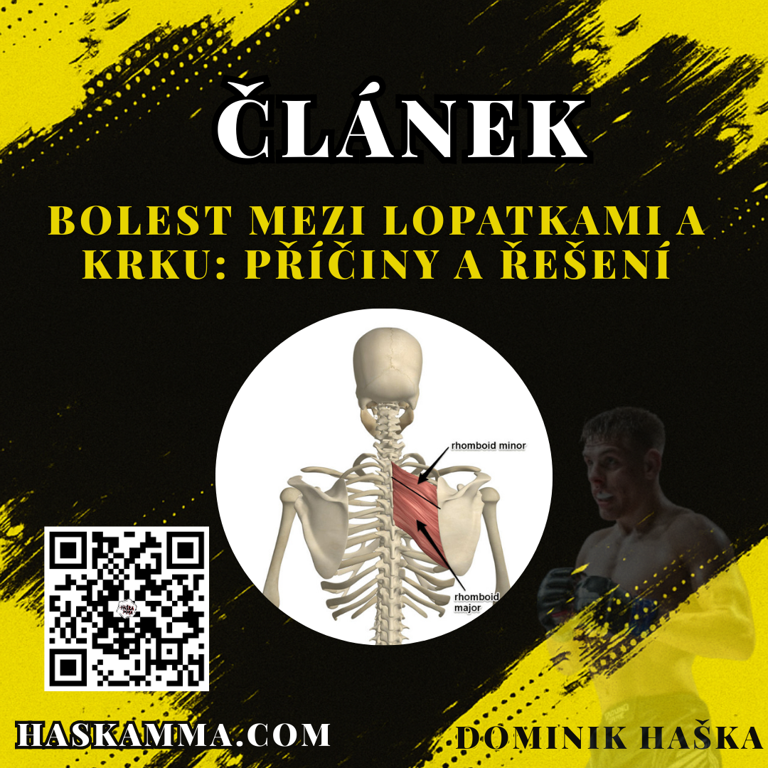 Přečtete si více ze článku Bolest mezi lopatkami a krku: příčiny a řešení